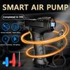 120W Car Air Pump Wireless/Wired Electric Inflatable Pump Portable Air Pump Tire Inflator Digital for Motorcycle Bicycle Balls