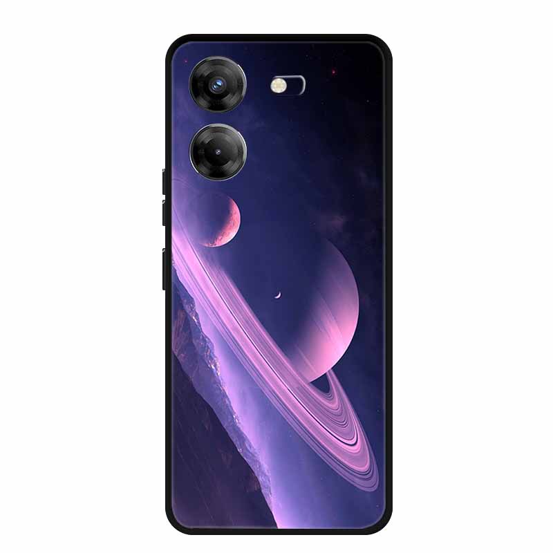 Чехол для телефона Tecno Pova 5 6.78" Coque Черный Бампер Силиконовый Мягкая Задняя Крышка Чехол Для Tecno Pova 5 Чехол Pova5 Funda Para Capa