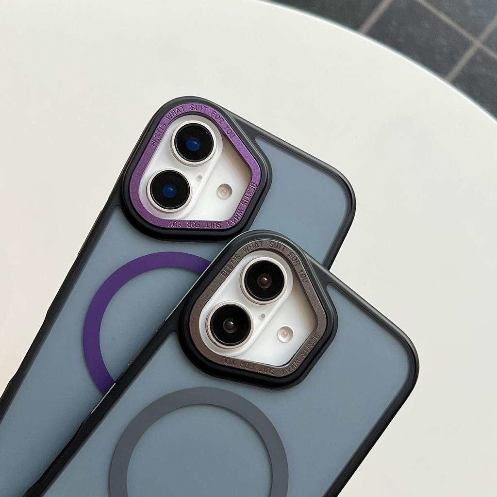 17 Применимо к iPhone17 двухцветный Фантом 17promax чувствительная к коже магнитное кольцо 16 Apple 16promax чехол для мобильного телефона