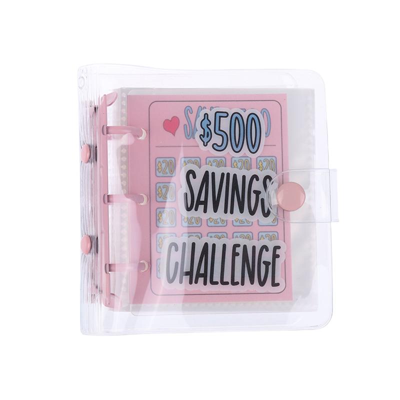 Мини-переплет для сбережений 150-5000 долларов США. Книга для сбережений. Бюджетное хранилище. Конверт для блокнота. Конкурс сбережений.
