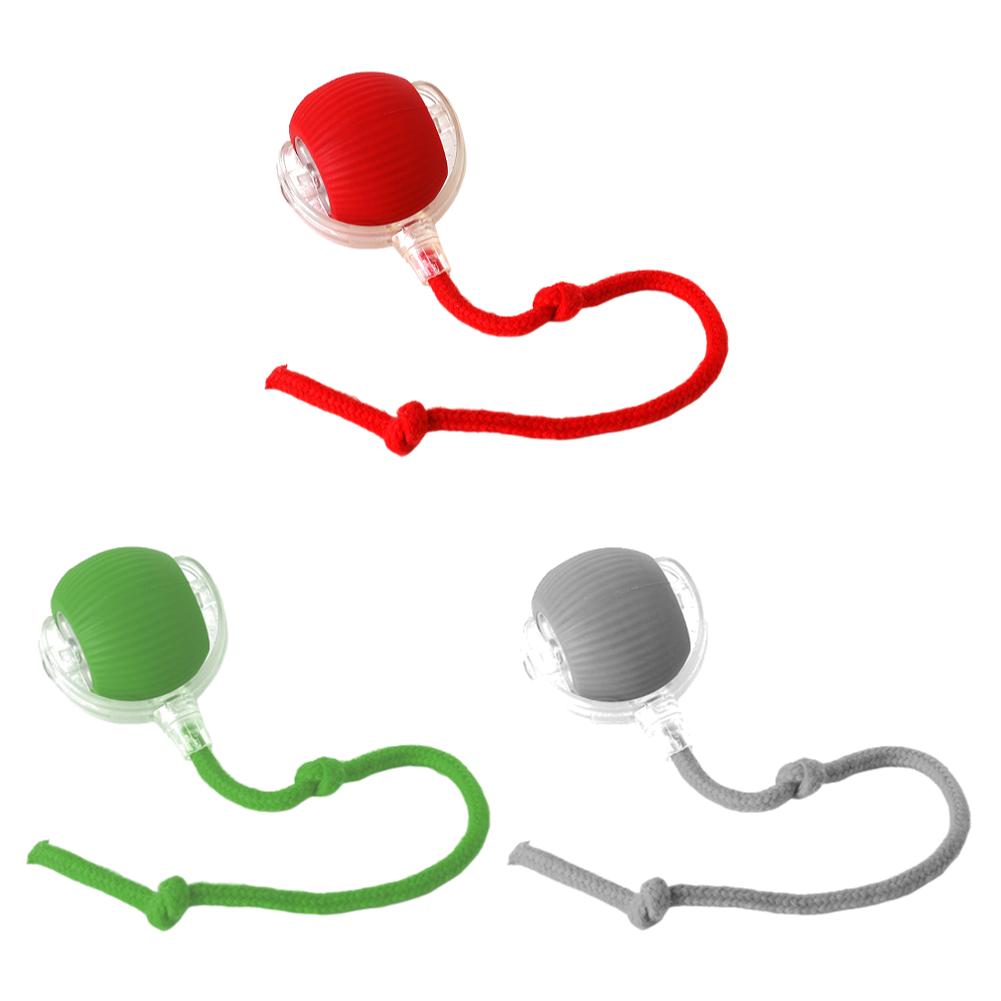 Электрические игрушки для кошек с мячом, автоматический катящийся мяч, искусственный хвост, перезаряжаемая умная интерактивная игрушка для питомцев, дрессировка собак и кошек, имитация мыши