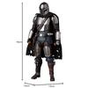 Medicom Toy MAFEX No. 200 The Mandalorian Ver. 2.0 Action Figure, Approximately 160mm Tall, Non-Scale, Pre-painted
