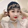 Женские кружевные шапки-тюрбаны для женщин Дышащая сетчатая шапочка Мусульманская летняя шапка-головной убор