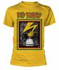 Официальная футболка Bad Brains Желтый логотип альбома Мужская Металл Хардкор Панк-рок Новая