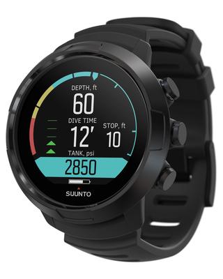 Дайверские часы SUUNTO D5 с цифровым дисплеем, долгим сроком службы батареи, максимальной глубиной 100 м, отображением давления 5 баллонов, Оригинальный японский продукт, Компьютер/Дайв-компас, Время жизни, Глубина,
