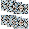 4/6/8pcs Placemats in Geometric Shapes, Suitable for Home Dining and Party Decoration, Suitable for Home Dining and Party Decoration