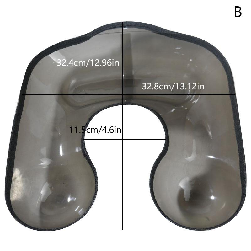 Мягкий поднос для шеи для салона, парикмахера, красоты, непроливающийся, для перманентной завивки, окрашивания волос, плечевой поднос для шеи, раковина для лекарственной воды, парикмахерский инструмент