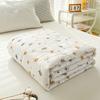 Cool Cotton Summer Thin Quilt, Machine Washable Single Double Pure Cotton Quilt, Air Conditioning Summer Blanket