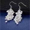 925 Sterling Silver Earrings Hot Grapes For Women Exquisite Student Girlfriend Jewelry Accessories Wedding Fashion GiftGood product