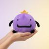 Новые плюшевые игрушки Wemmbu Игровые аксессуары Кавайная фиолетовая мультяшная плюшевая игрушка Игровой персонаж Декоративные украшения Подарки для мальчиков и девочек