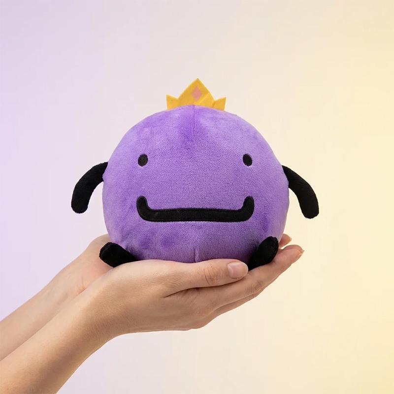 Новые плюшевые игрушки Wemmbu Игровые аксессуары Кавайная фиолетовая мультяшная плюшевая игрушка Игровой персонаж Декоративные украшения Подарки для мальчиков и девочек