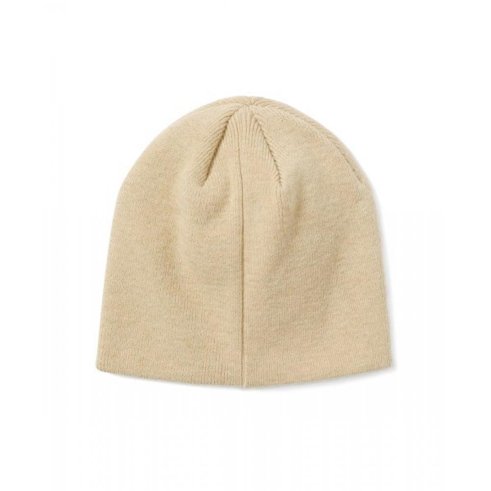 Thisisneverthat Debossed No Cuff Beanie Beige
