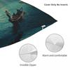 Venice Italy Travel Square Pillowcase Polyester Linen Velvet Creative Zip Decorative Pillow Case Home Cushion Cover