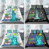 New York Statue of Liberty Printed Duvet Cover With Pillowcase 3D Bedding Set Comforter Cover Duvet Cover Set
