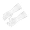 1Pair Waterproof PVC Dishwashing Gloves for Kitchen Cleaning Car Washing Window Cleaning Laundry Heavy Duty Anti Skid Household