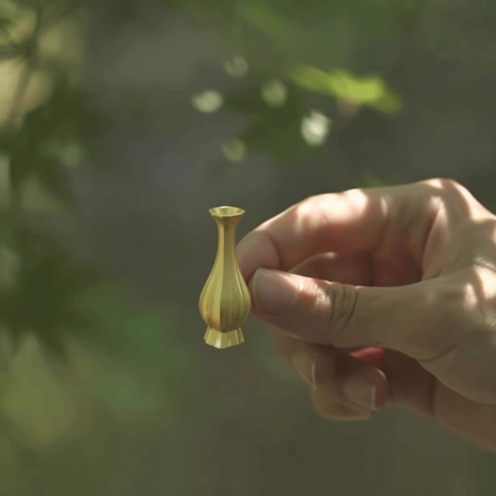 Изысканная брошь-булавка «Цветущая ветвь» Элегантная брошь-цветочная композиция Мини-брошь в виде вазы-капусты Вечеринка