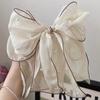 Chiffon Bow Hairpin Net Yarn Bowknot Hairpin Elegant Bow Hair Clip  Women