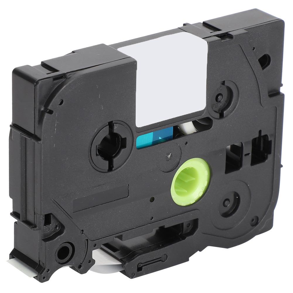 Thermal Printing Tape White‑on‑Green Background 12mm for / TZe Labeling Machine