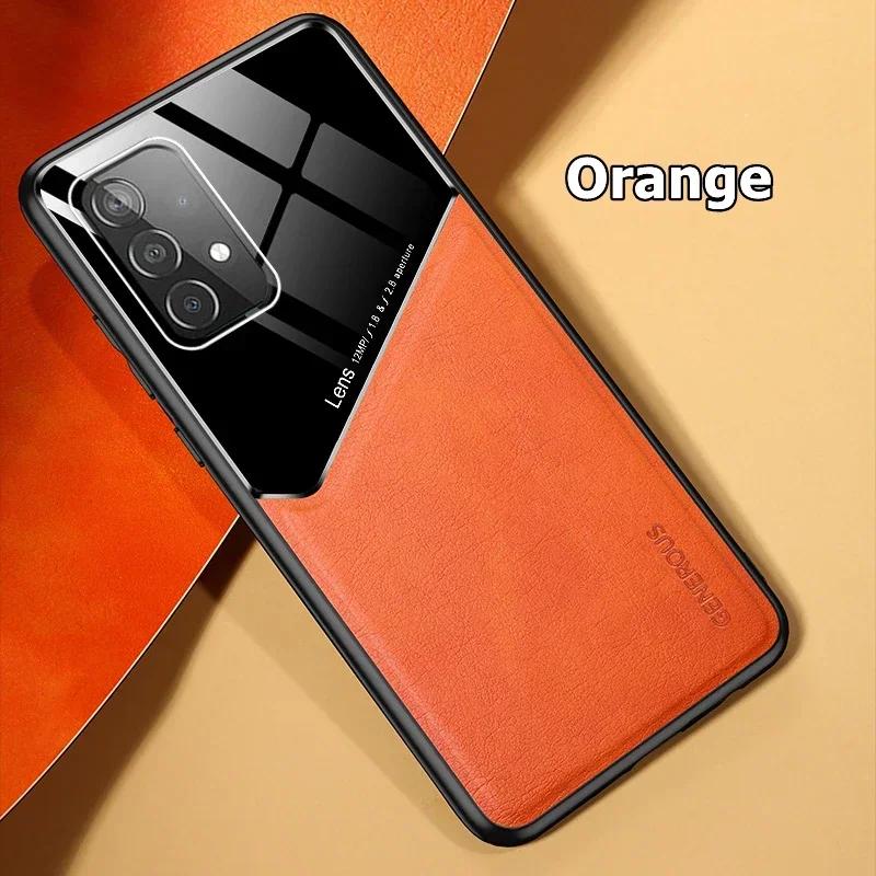 Роскошный кожаный магнитный чехол для Samsung Galaxy A55 A35 A15 M55 M35 M15 F55 F15 A25 05 73 72 54 53 52 34 33 32 Автомобильный защитный противоударный защитный чехол