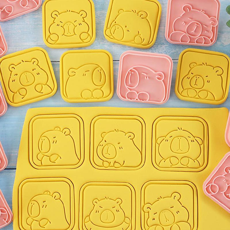 10 шт. мультяшная капибара в форме формочки для печенья форма для помадки печенья инструменты для украшения торта аксессуары для выпечки кухонный гаджет