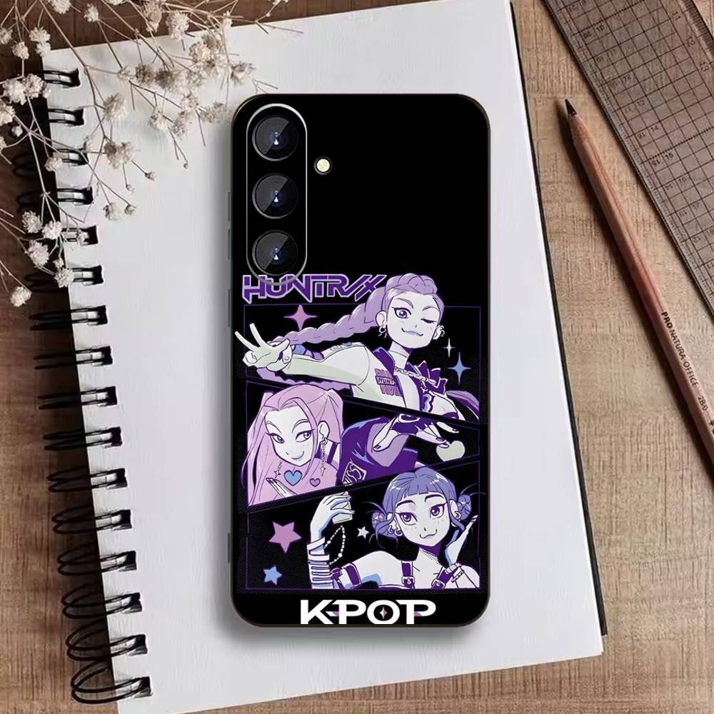 K-Pop L-Demons Hot H-Hunters Phone Case For Samsung Galaxy A73,A21s,A22,A31,A52,A53,A71,A41Soft Black Shell