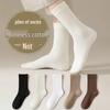JINGRX Женские хлопковые носки до середины икры для послеродового периода