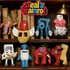 8 шт. Steal A Brainrot №9 67 Модель Steal A Brain Персонаж игры Аниме Коллекционный Рождественский подарок для фанатов Подарок Детские игрушки