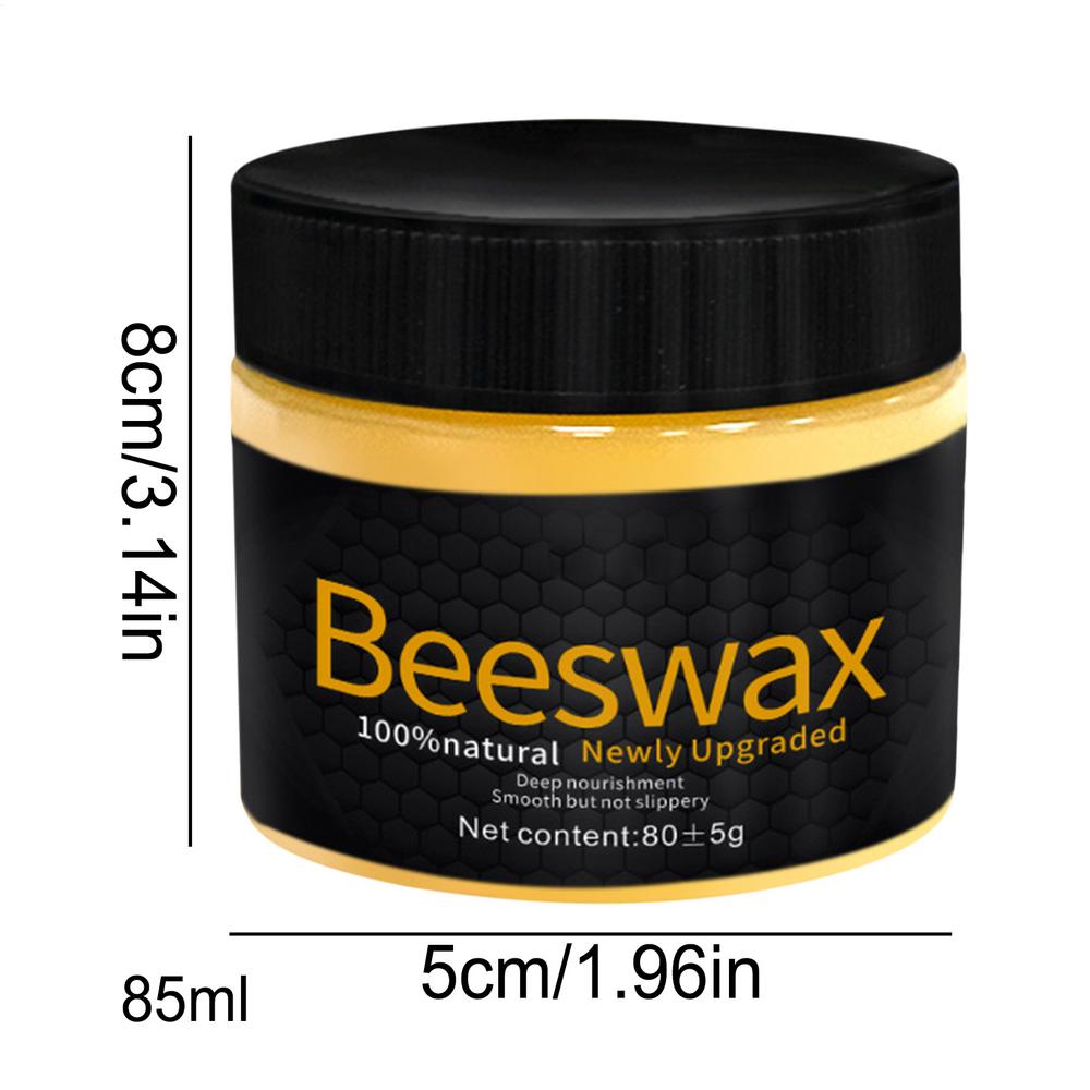 85ml Wood Floor Wax Wood Beeswax Furniture Wax For Covering Scratches Deep Nourishment Wood Furniture Maintenance Polishing Wax