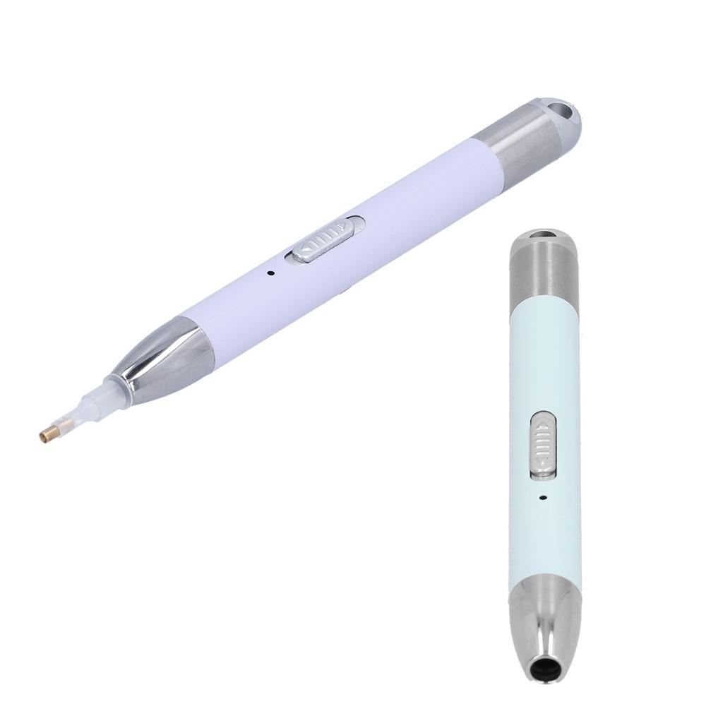 Светящаяся ручка-дрель с USB-зарядкой, инструмент для вышивания крестом, аппликации, алмазной живописи, с коробкой для хранения