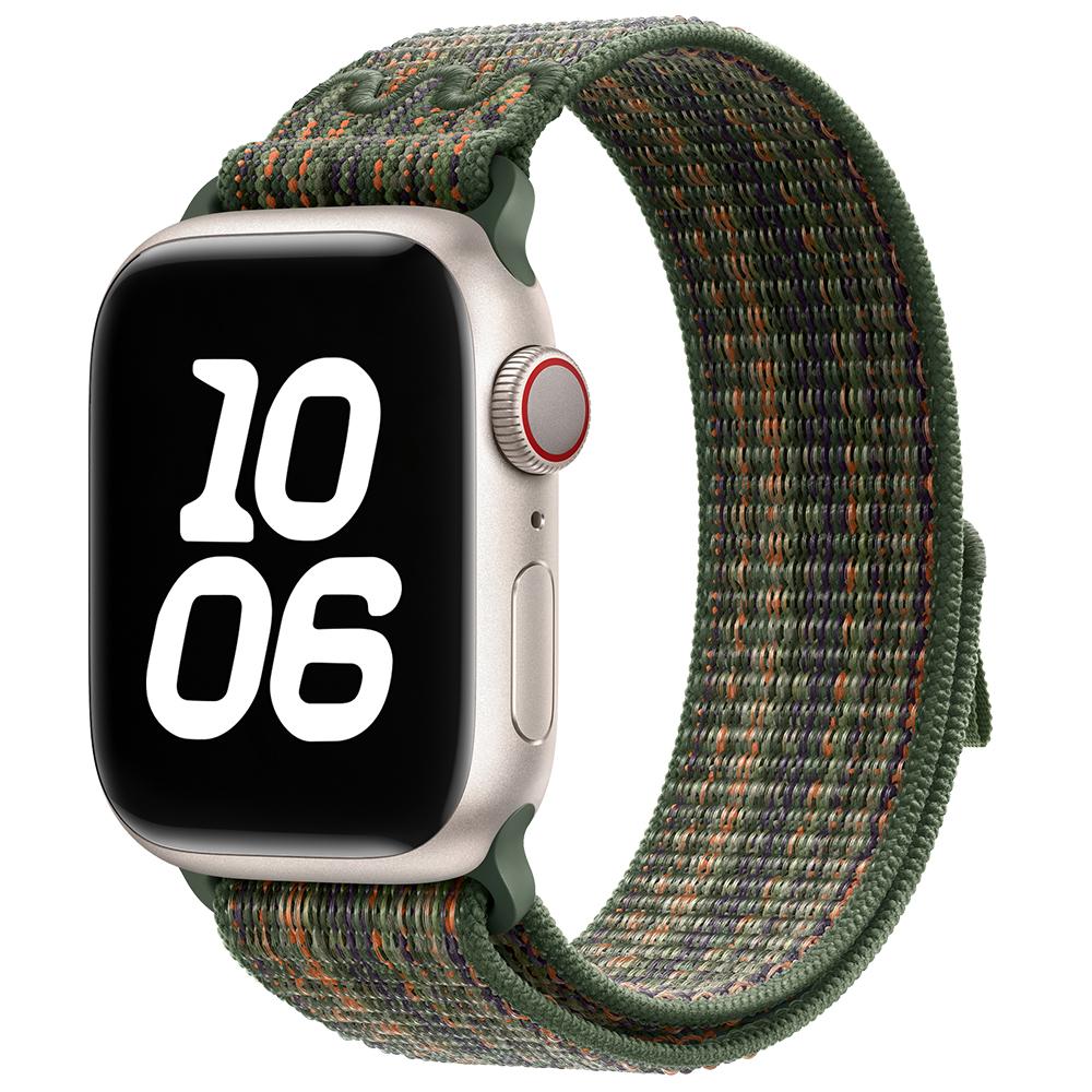 Нейлоновый ремешок-петля для Apple Watch 45 мм 44 мм 46 мм 40 мм 41 мм 38 мм 42 мм Correa Браслет iWatch Серии 11 10 6 Se 7 8 9 Ultra 3 2 49 мм