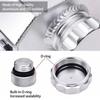 1L Alloy Aluminium Engine Oil Pot Universal Oil Catch Breather Tank Radiator Coolant Overflow Bottle Car Parts Tool Accessories