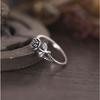 1pc Retro Delicate Ring, Simple Rose Flower Ring