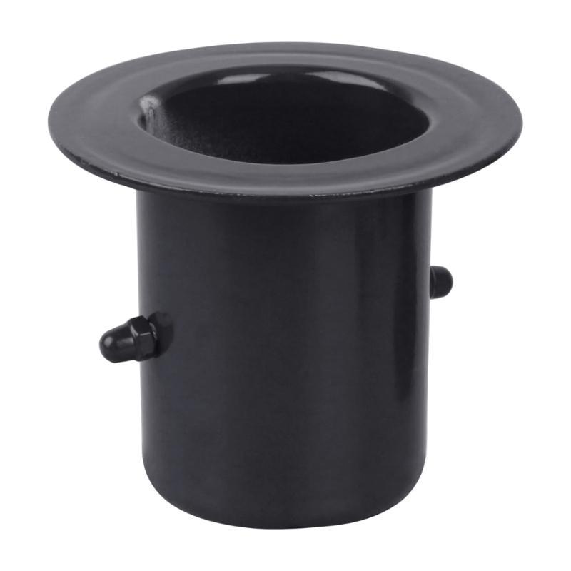 Black Stainless Steel Rain Chain Gutter Adapter Decorative Catcher Cup Suitable for Optimal Rainwater Collection