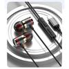 9D HIFI Heavy Bass In Ear Earphone 3.5MM AUX / Type-C Цифровые наушники Стерео Проводная гарнитура с микрофоном Наушники для Samsung Android