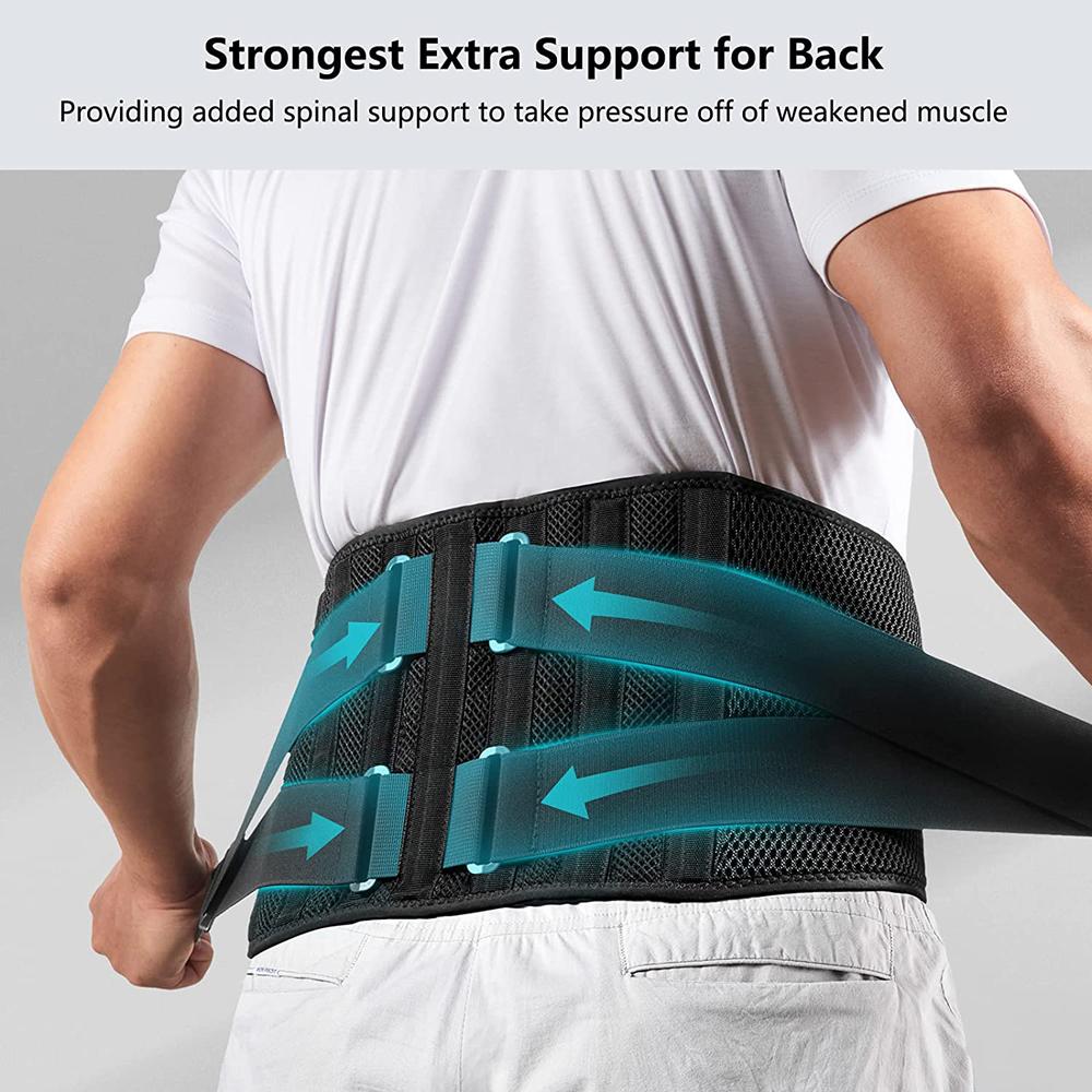Breathable Back Brace For Men Women Waist Lumbar Support Belt Sciatica Herniated Disc Scoliosis Back Pain Relief