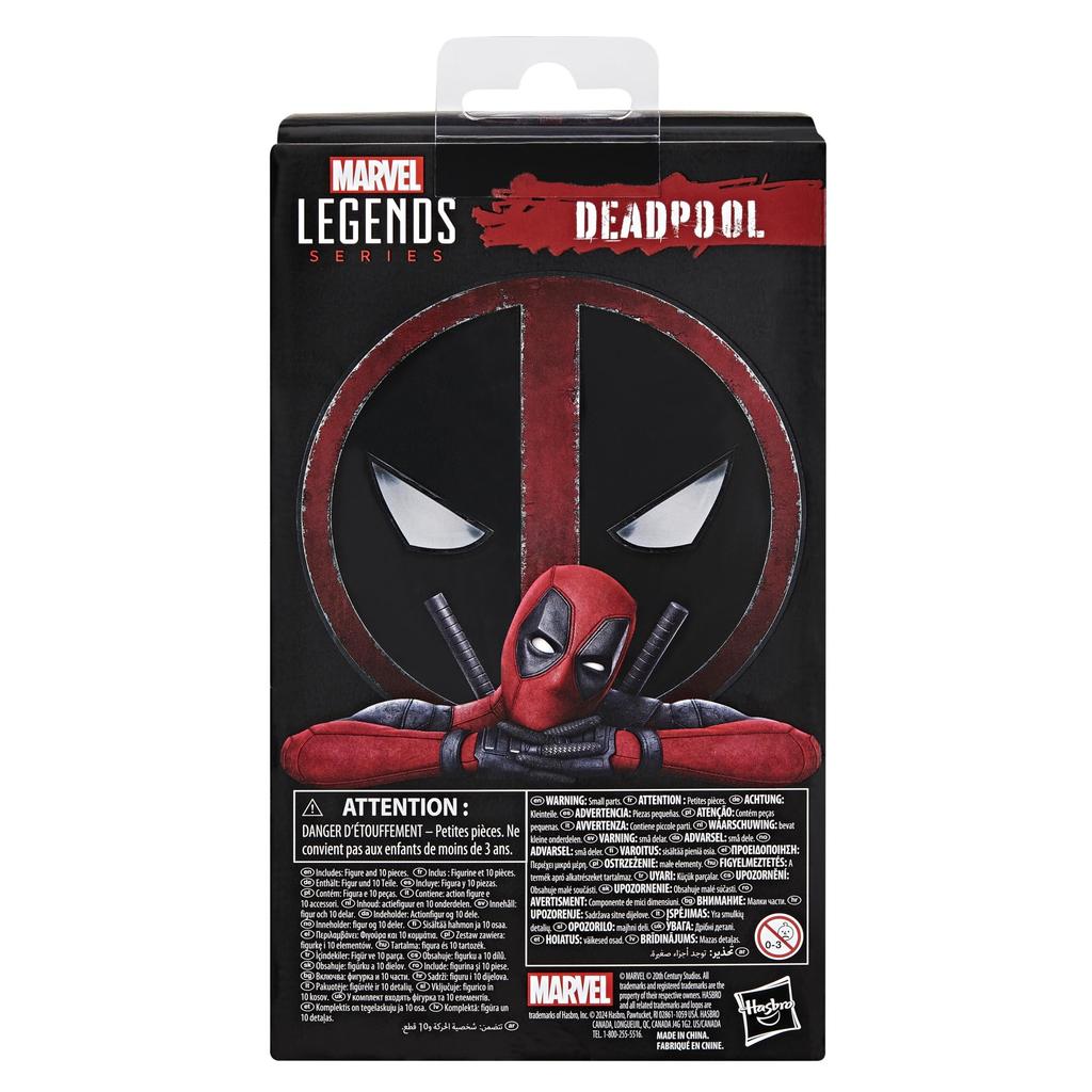 Hasbro MARVEL Marvel Legends Series Deadpool Legacy Collection, Deadpool 2 Adult Collection 6 Inch (15 Cm) Action Figure G0970 Authentic