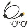 Type C To XT60 Charging Cable Stable USB C To XT60  Cord Portable Data Transfer PD 100W Charging Lightweight for RC