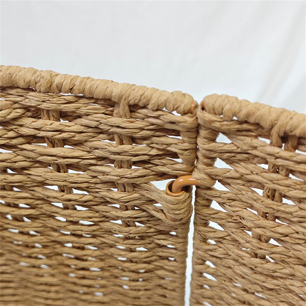 Rattan Paper Rope Woven Modern Festive Christmas Tree Skirt Christmas Tree Surround