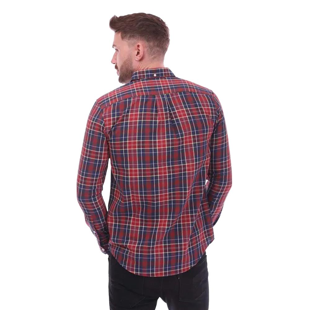 Farah Mens Edina Checked Oxford Shirt