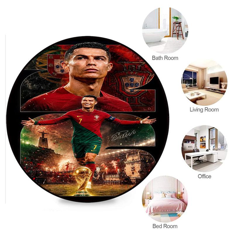 Cristiano Ronaldo Portugal Legend Carpet Printing Home Decor Dormitory Decoration Room Bathroom Mat