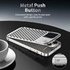 Elastic Buckle Aluminum Alloy Aromatherapy Cover iPhone 16 15 14 Pro Max Case Case For Iphone 12 13 Pro Iphone Case Hollow Heat Dissipation Anti-fall