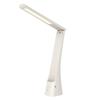 Ohm Electric Настольная лампа светодиодная беспроводная перезаряжаемая с регулируемой яркостью, белая, складная, компактная, экономящая место, OHM DS-LD24BG-W 06-3683