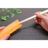 Yoshii Shoji Made in Japan Yoshino Cedar Tensuge Chopsticks in a Chopstick Bag, 24cm, 10 pairs, Orange/Light Green, Kaiseki, Restaurant, YOS-055