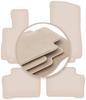 PREMIUM beige floor mats for: Mercedes GLC X253 SUV 2015-