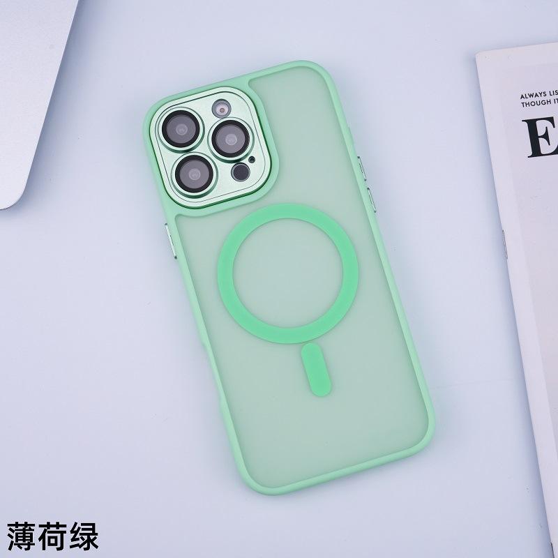 Yadun magnetic mobile phone case for Apple 16PROMAX new 15 protective cover 11 lens film 12/13/14