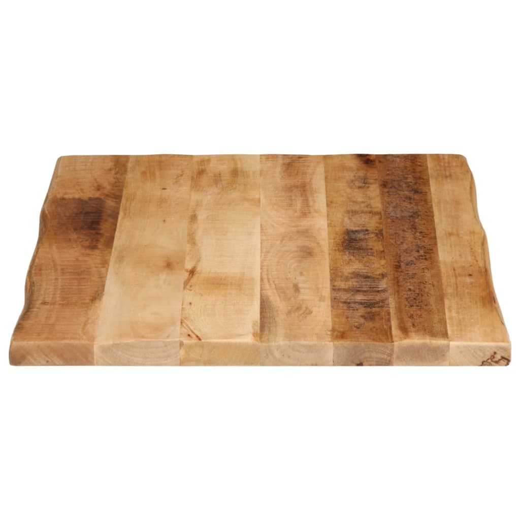 Vidaxl Blat Stołu Z Naturalną Krawędzią, 90X60X3,8 Cm, Drewno Mango