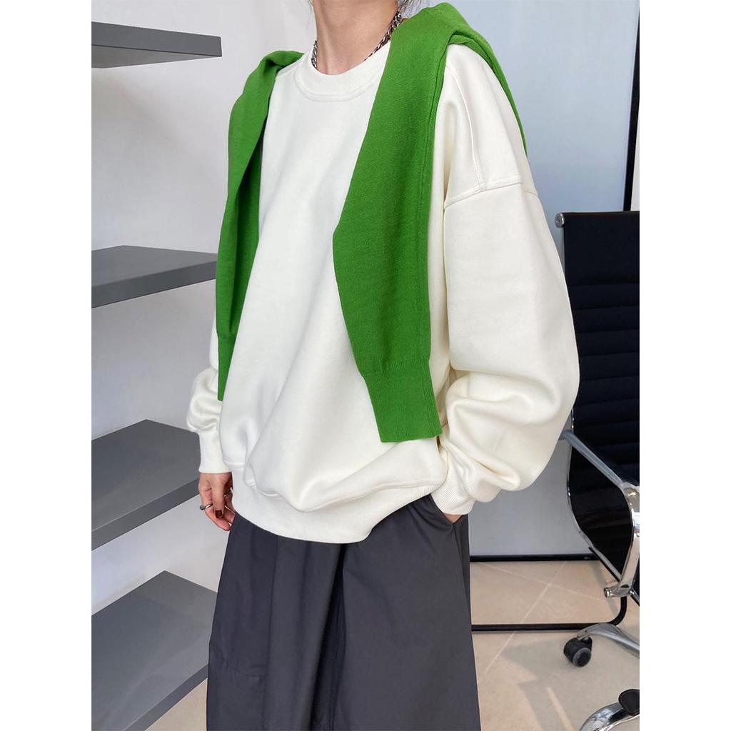 Свитер из бархата цвета красного вина Luxi 2023: Женский пуловер с длинными рукавами в корейском стиле для осени и зимы