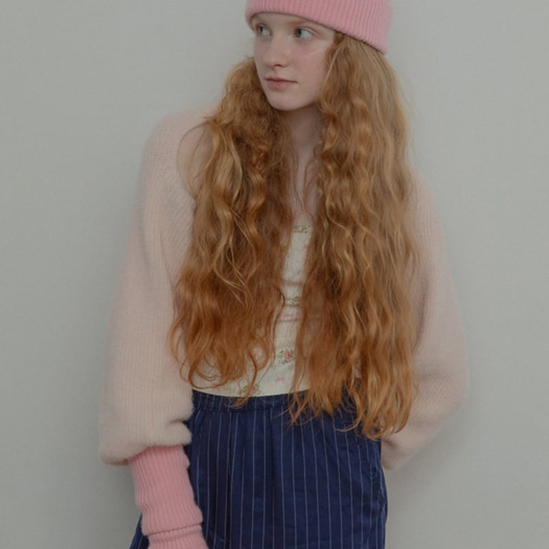 Mellotory 100% кашемировые перчатки без пальцев (светло-розовый)