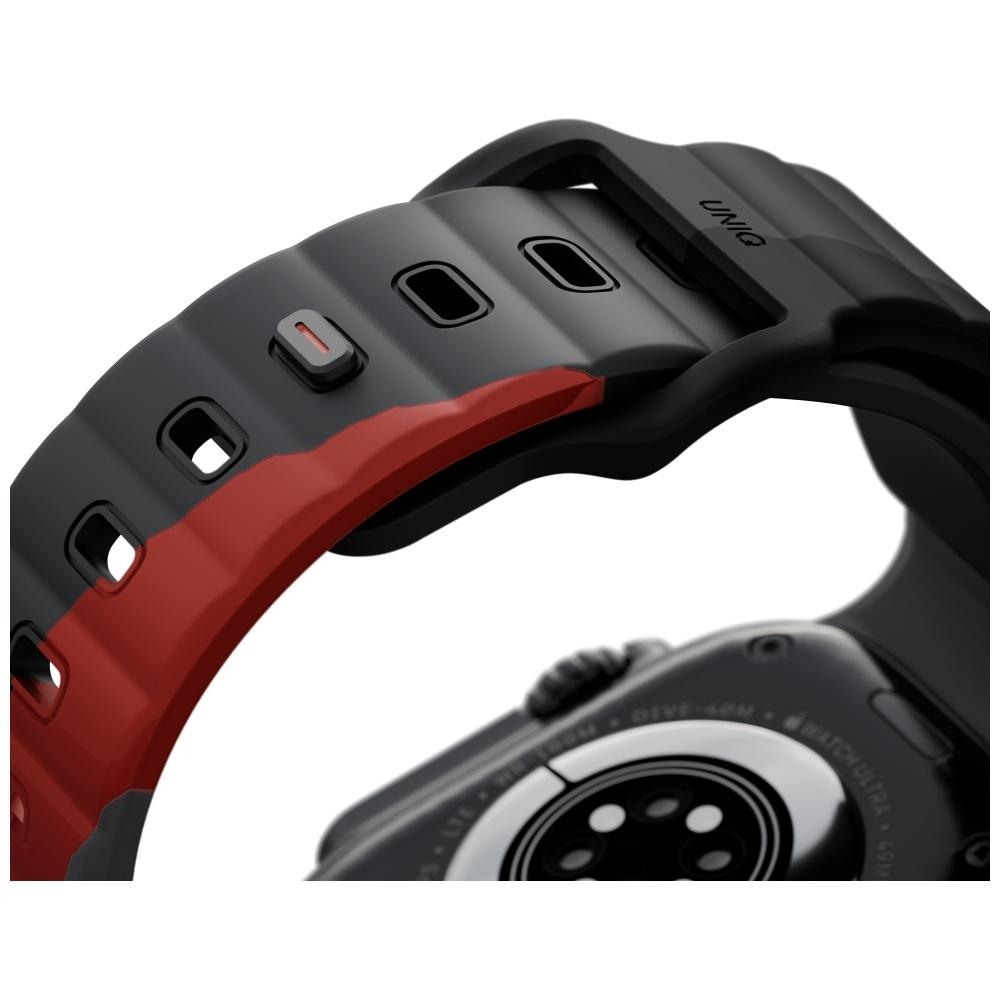 UNIQ Stride De Rubber strap for Apple Watch 49/46/45/44mm charcoal