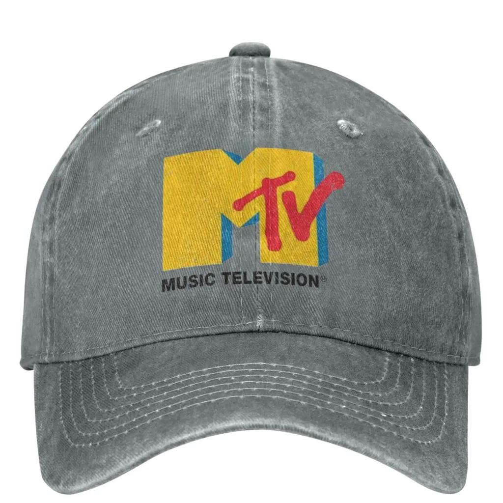 Кепка-бейсболка MTV Casual Летняя Музыкальное Телевидение Тракер Регулируемая Для активного отдыха Снэпбэк Кепка Унисекс Взрослый Y2k Кепки-бейсболки